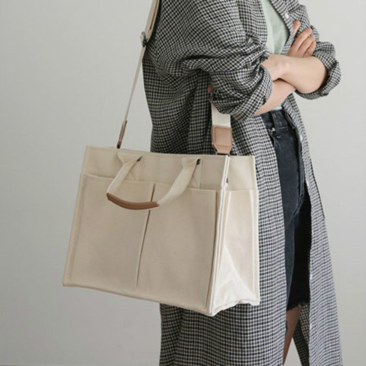 Korean Style Cotton Tote Bag